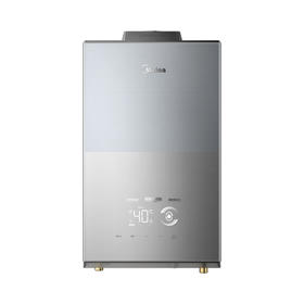 美的 JSQ30-16HT6 恒温式燃气热水器 钛钢灰 12T 电辅加机械防冻