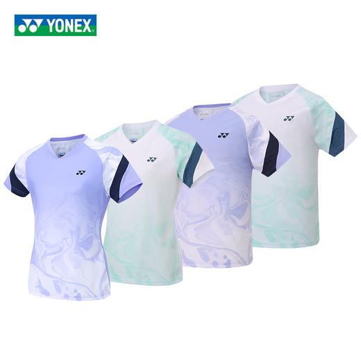 尤尼克斯 男款 / 女款 比赛系列 运动短袖  1103225BCR / 2103225BCR 商品图0