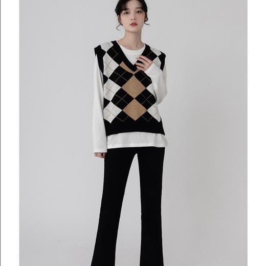 板牙专属！！全能打底！严白小白T长袖T【女款】 商品图4