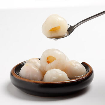 广禧优品荔枝罐头850g 新鲜荔枝果肉颗粒烘焙馅料 即食烘焙原料 /粮油调味 /烘焙原料 /烘焙馅料 商品图2