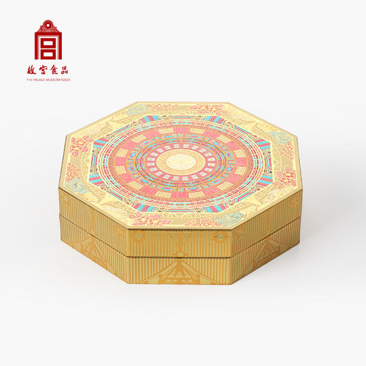 2025朕的心意 八角盒安和/苍瑶/菱云/熙曜/华彩 420g 60g*7粒  故宫食品 中秋月饼礼盒 商品图9
