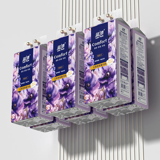 【蓝漂】本色挂式抽纸800张*2提 悬挂抽纸餐巾纸 家用实惠装厕纸纸面巾卫生纸 商品图6