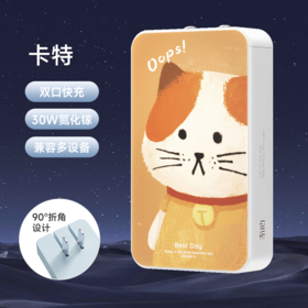 冇心蓝忘机30W快充充电器CA002卡特