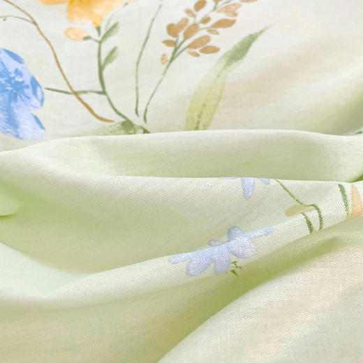 自然醒全棉印花100全棉床上四件套夏天纯棉被套床单宿舍被罩三件套床品NH161 商品图13