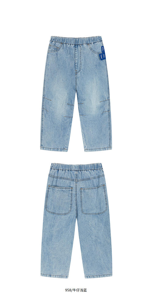 jnby   25年秋款  牛仔浅蓝  YP9E10010 商品图4