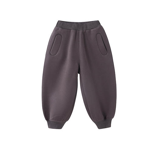 笛莎Deesha 童装女童裤子2025冬新款女童插袋松紧螺纹束脚裤 商品图4