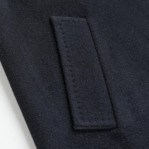 ROMI STUDIO“棕标甄选”澳洲绵羊毛山羊绒翻领毛呢大衣RWCWWG4870 商品图4