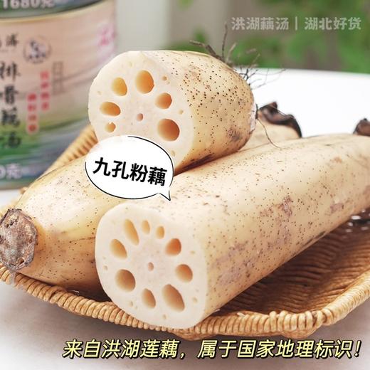 湖北特产洪湖粉藕排骨汤程杨济莲藕排骨汤加热即食美营养速食羹汤 商品图4