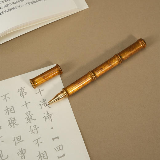 朱炳仁铜 | 步步登高笔 商品图3