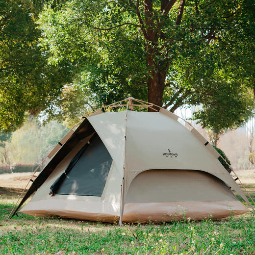 何大屋 传奇小镇三用黑胶帐篷HDW1517 商品图1