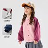 嘟嘟家女童外套秋季女宝棒球服秋款学院风小女孩休闲秋装上衣童装C5CWT097 商品缩略图2