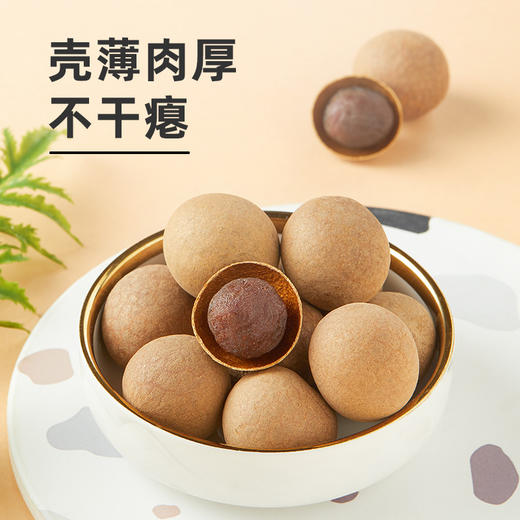 十月稻田 桂圆干500g/袋 干货 龙眼 桂圆 肉干 肉厚 核小 泡水煲汤 包邮 商品图1