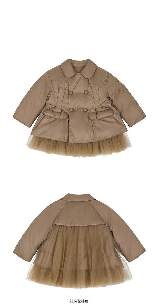 jnby   25年秋款   轻薄短款羽绒服   YP9C10880 商品图8