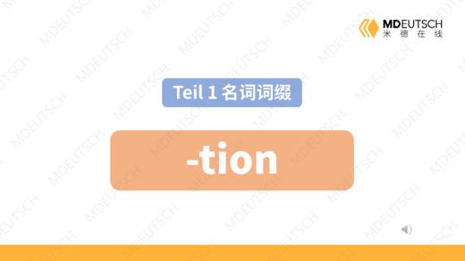 名词后缀 -tion 商品图0