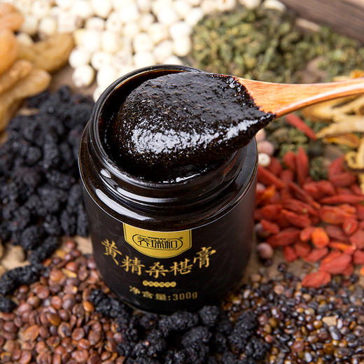 养瑞和丨黄精桑椹膏·300g/瓶·赠勺·固本黑养·黄精黑芝麻桑椹 商品图5