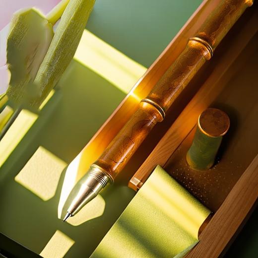 朱炳仁铜 | 步步登高笔 商品图4