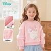 迪士尼2025春秋新款女童米妮印花套头卫衣打底衫时尚蕾丝花边袖上衣ZD3ES030* 商品缩略图1