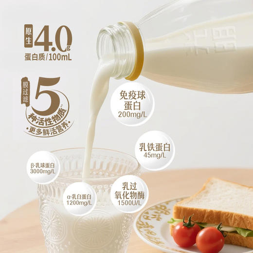 MM 山姆 光明娟姗鲜牛奶 900ml*2 商品图3