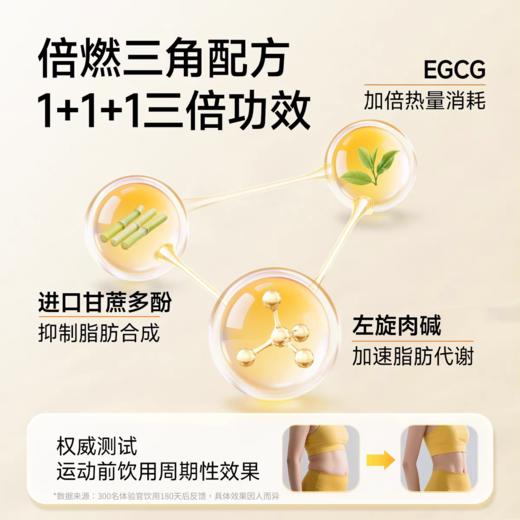 倍燃柠檬味左旋饮料0糖0脂0卡无负担促进能量消耗高效燃能 商品图1