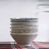 Trees&wind日式风7英寸斗笠碗6个装| 釉下彩工艺，可进微波炉/烤箱/洗碗机 商品缩略图3
