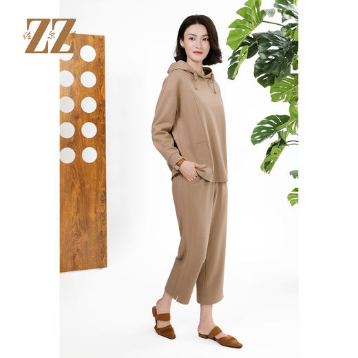 佐尔美冬季上新 简约百搭100%绵羊毛上衣短外套女E34ZD26 商品图1