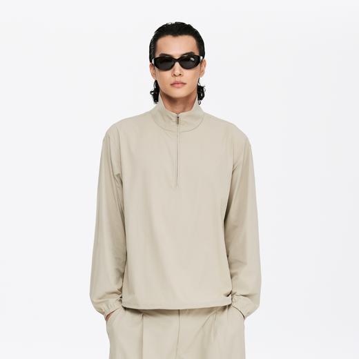 oneup凉感立领半拉链套头夹克 商品图2