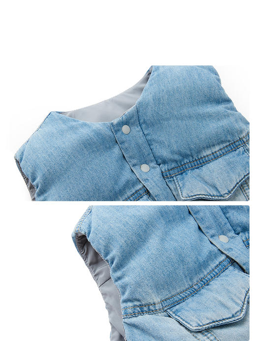 Jnby   25年秋款   羽绒马甲   YP9C10090 商品图8