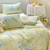 自然醒全棉印花100全棉床上四件套夏天纯棉被套床单宿舍被罩三件套床品NH161 商品缩略图10