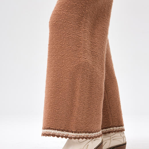 羊绒手钩直筒裤  SJF97K346N 商品图8