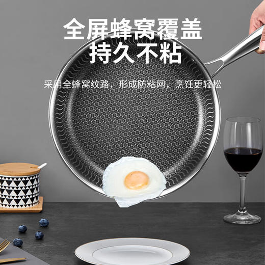 申魔 不粘煎炒锅SC22K88 商品图3