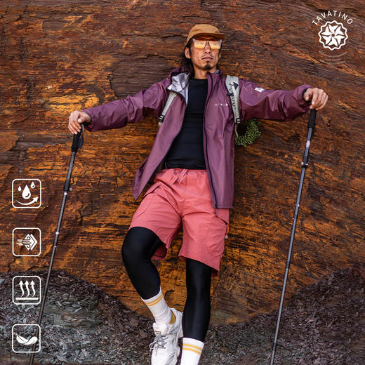 【499起！低至69g】天梯TAVATINO氢壳硬壳冲锋衣UL轻薄防风防水户外越野跑 商品图2