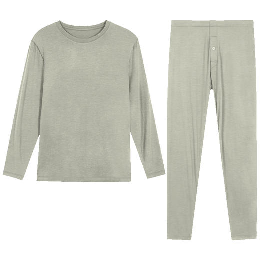 【高支莫代尔暖绒】爱帝秋冬保暖内衣套礼盒装 商品图6