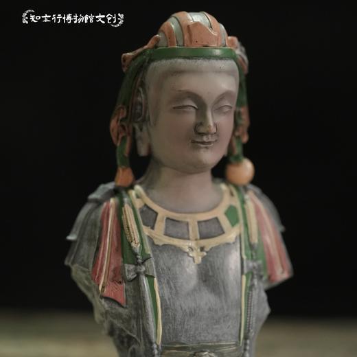 青州微笑东方断臂维纳斯冰箱贴贴金彩绘菩萨像龙兴寺文创摆件 商品图2