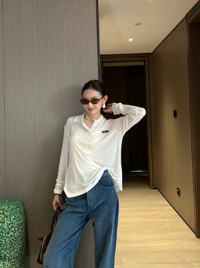 缪缪 爆款防晒衫长袖  半透明的冰奶皮质地也太舒服了吧 ，松弛优雅性感贵气（ZY*SS）