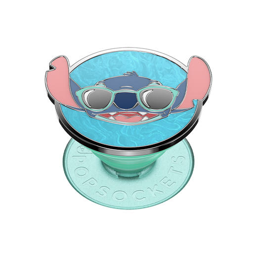 【迪士尼】POPGRIP泡泡骚 Enamel金属珐琅系列 史迪奇墨镜 商品图0