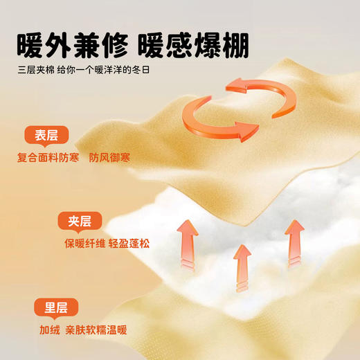 迪士尼25秋冬新款男童外套中大童连帽保暖夹棉外套ZD4ES008 商品图5