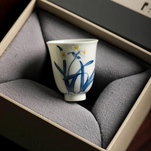 【一儒堂青花加彩匠心手作】青花加彩茶席雅物 传宫廷之美 承景德之器 商品图8