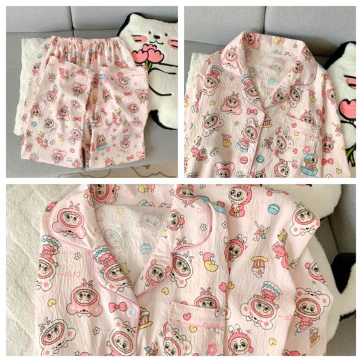 【满158元减79元！到手79两套】故事与她卡通系列睡衣套装 面料柔软细腻自带肌理感不怕皱 多种卡通图案任选 可爱休闲居家套装 商品图3