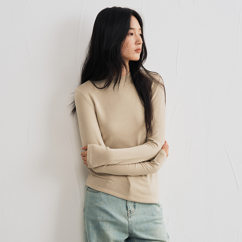 【醋酸天丝羊毛轻绒衣】 圆领/中领/高领，软糯呵护肌肤，百搭叠穿自然丝滑，打造纸片人既视感
