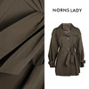 NORNS LADY诺恩 【琥珀】风衣外套中长款修身时尚外套 T25WK20480-12.1 商品缩略图2