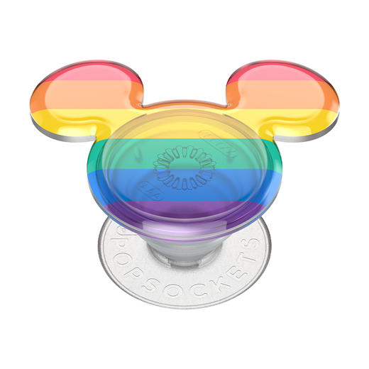 【迪士尼】POPGRIP泡泡骚 Popout异形系列 彩虹米奇 商品图0