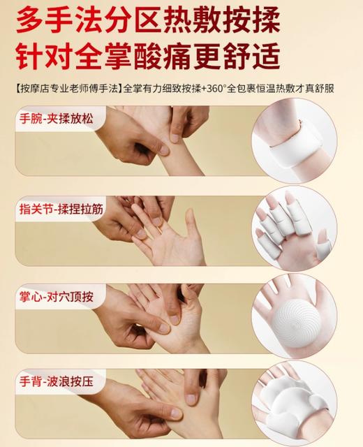 【森哥优选】摩砾MOZA 腰部按摩仪//手部按摩仪美手仪 商品图8