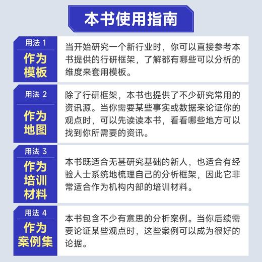 如何快速了解一个行业 肖璟著 人工智能时代行业研究分析方法论 附电子卡牌一套涵盖50个核心概念 企业管理商业分析师书籍 商品图1