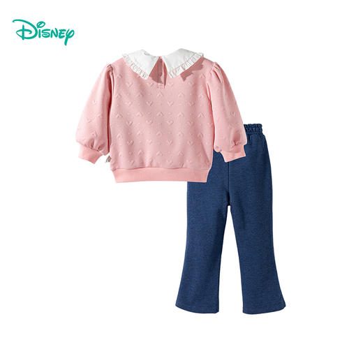 迪士尼宝宝卫衣喇叭裤套装秋季新款洋气两件套秋装女童童装ZD3ET012 商品图4