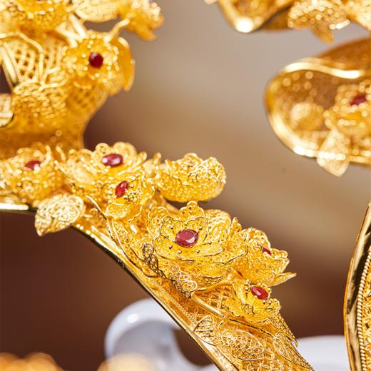 朱炳仁铜 | 九运中国鹿·玄鹿 家居摆件 商品图8