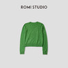 ROMI STUDIO“轻奢简约”羊绒绵羊毛混纺套头圆领毛衫 RWCAST5986 商品缩略图1