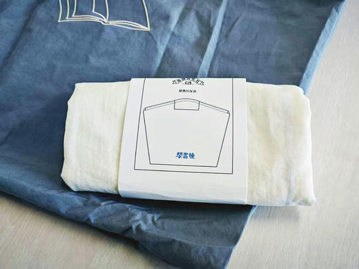 钟书阁大容量手提收纳四向抽绳便携环保包 商品图8