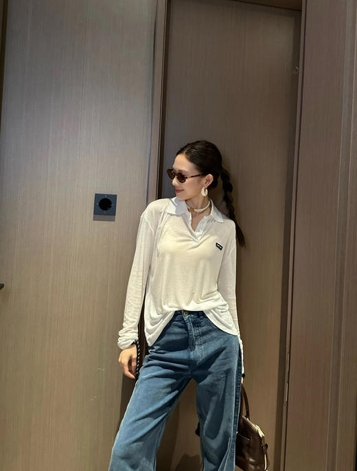 缪缪 爆款防晒衫长袖  半透明的冰奶皮质地也太舒服了吧 ，松弛优雅性感贵气（ZY*SS） 商品图12