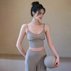 跃牌【禅语梵心】云感美背细肩带花边瑜伽背心带胸垫普拉提健身文胸运动内衣女WX5537 商品缩略图2