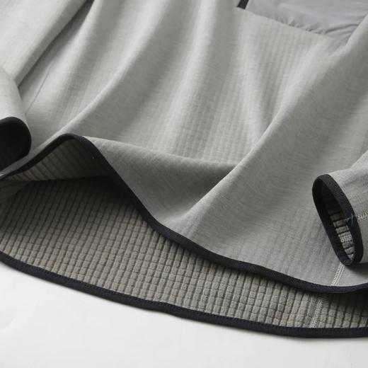 高品质半拉链抓绒 立体剪裁撞色领 高品质保暖中间层 男女同款可穿 商品图9